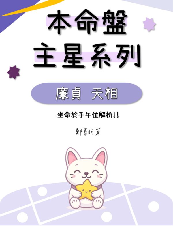 【本命盤主星系列】廉貞天相坐命於子午位解析（豪華版）：圖片 2